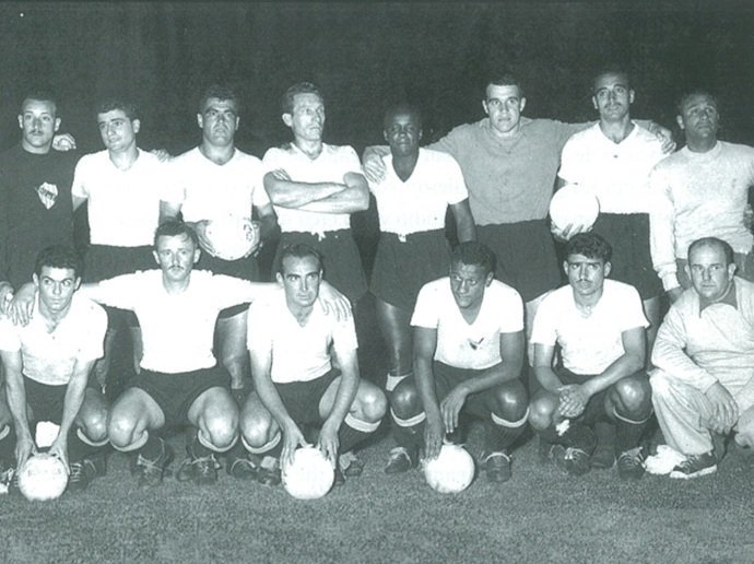1956년 남미축구선수권대회 우루과이 대표팀 단체사진
