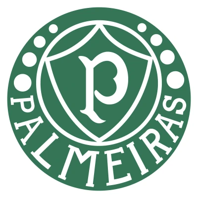 초록 원 안에 P와 PALMEIRAS 글자가 든 1959-1969년 SE 파우메이라스 문장