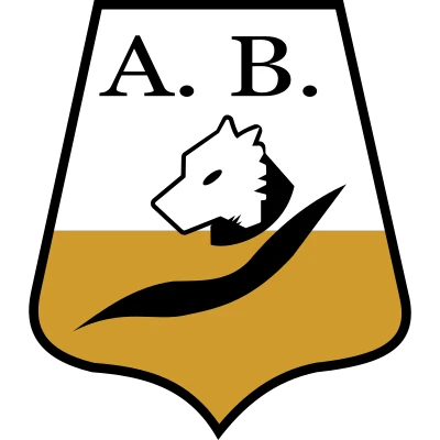 A.B. 글자와 표범이 든 1948-1990년 아틀레티코 부카라망가 문장