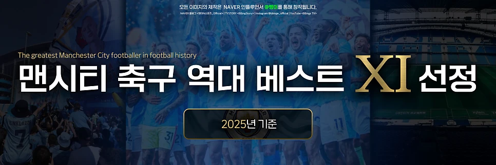 맨체스터 시티 FC 역대 베스트 11 표제