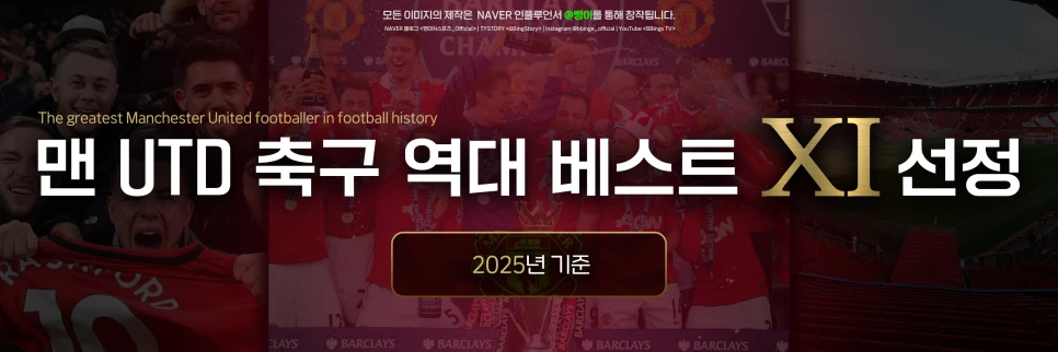 맨체스터 유나이티드 FC 역대 베스트 11 표제