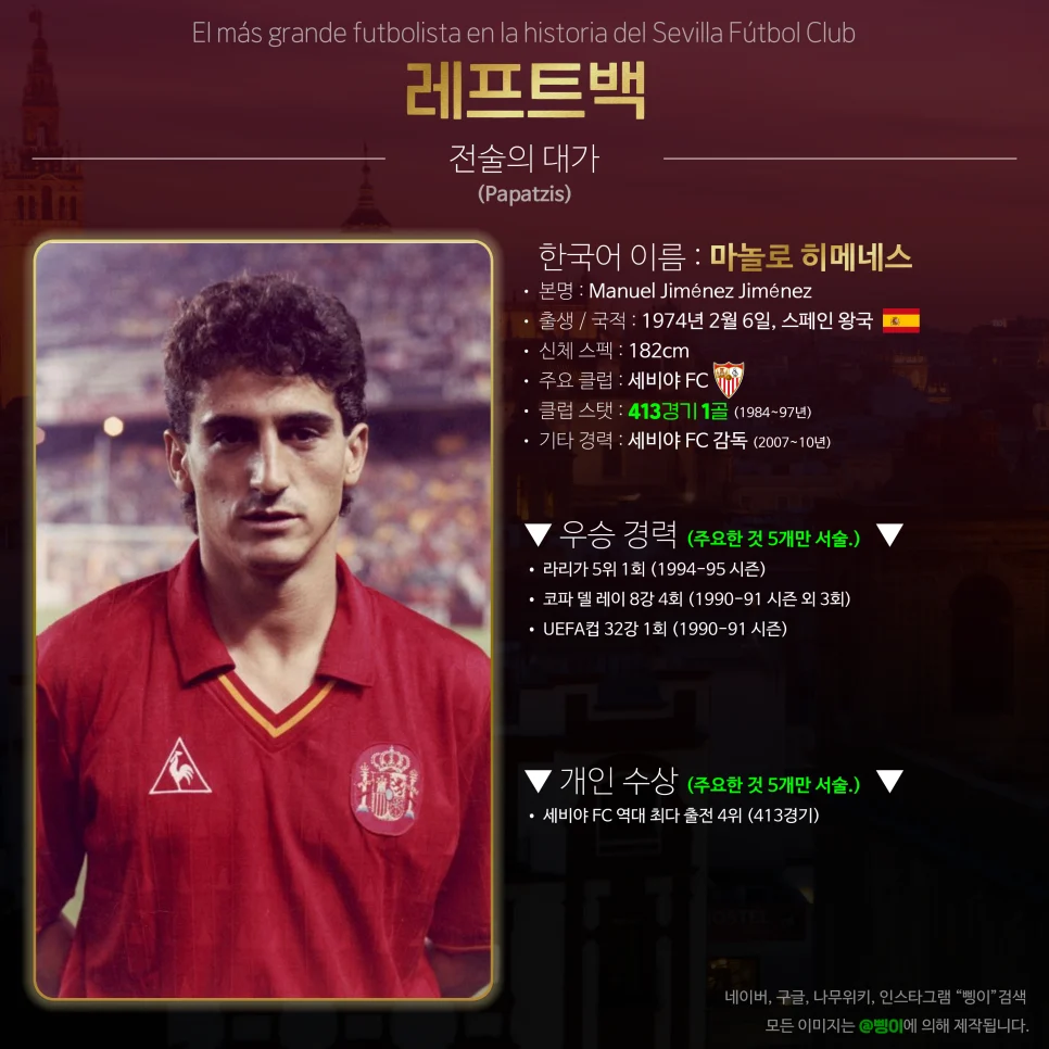 마놀로 히메네스 레프트백 상세 정보 디자인