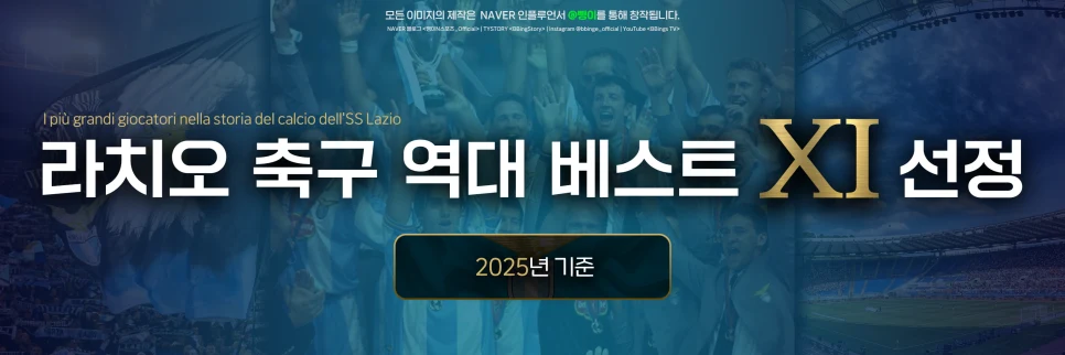 SS 라치오 역대 베스트 11 표제