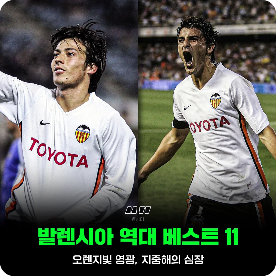 발렌시아 CF 역대 베스트 11 표지